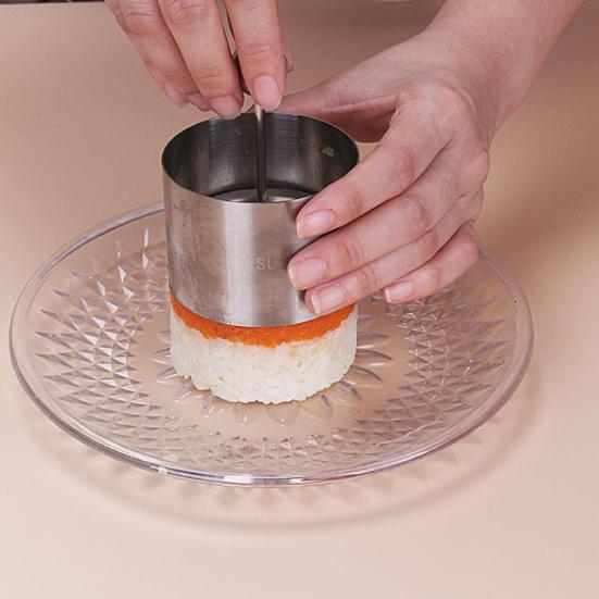 Кольцо для выпечки торта из нержавеющей стали, бесшовное, круглое, формы для муссовых тортов с толкателями и подъемниками, кухонный инструмент для выпечки для домашней пекарни