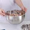 18-26 см Нержавеющая сталь Высокая емкость Мука Яйца Смешивание Чаша Загущение Салатник Выпечка Суп Контейнер Кухонная Утварь
