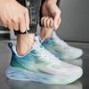 2024 New Men's Shoes Fashion Trend Mesh Breathable Sports and Leisure Shoes Middle School Students Men's Outdoor Running Shoes