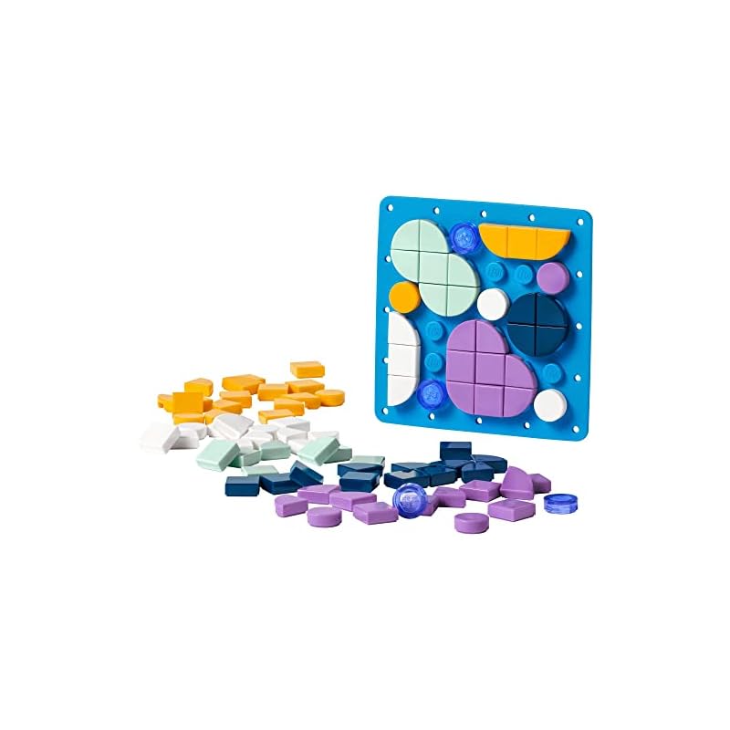 Нашивка LEGO DOTS (стежок) 41955, Игрушечные кубики, Подарок, Украшения, Поделки, Мальчики и девочки, Возраст 8+