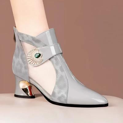 Мода 2025 Лето Женские Туфли Сексуальные Вечерние Каблуки Обувь с Острым Носком Большой Размер Тренд Платформа Высокий Каблук Дизайнерская Обувь Zapatos De Mujer