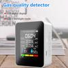 5 In 1 Air Quality Monitor CO2 Meter Carbon Dioxide Detector CO2 CO TVOC Temperature Humidity Detection Tester Greenhouse Tool