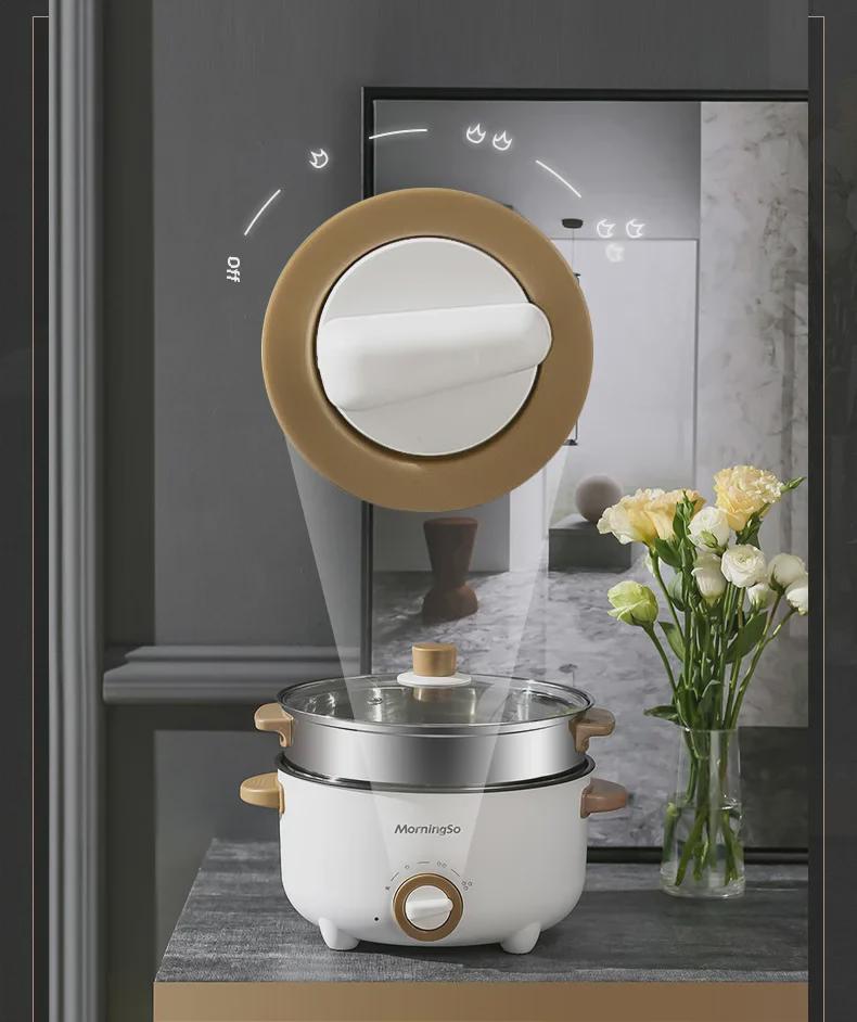 Multifunctional Mini Electric Hot Pot for One-Person Cooking
