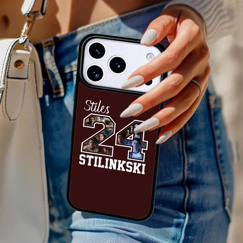 24 Стилински КОГТИСТЫЙ Чехол для телефона Teen Wolf Для iPhone 17 Air 14 15 13 12 Max Чехол Для Apple 14 15 16 16e 11 Pro Max Plus Coque