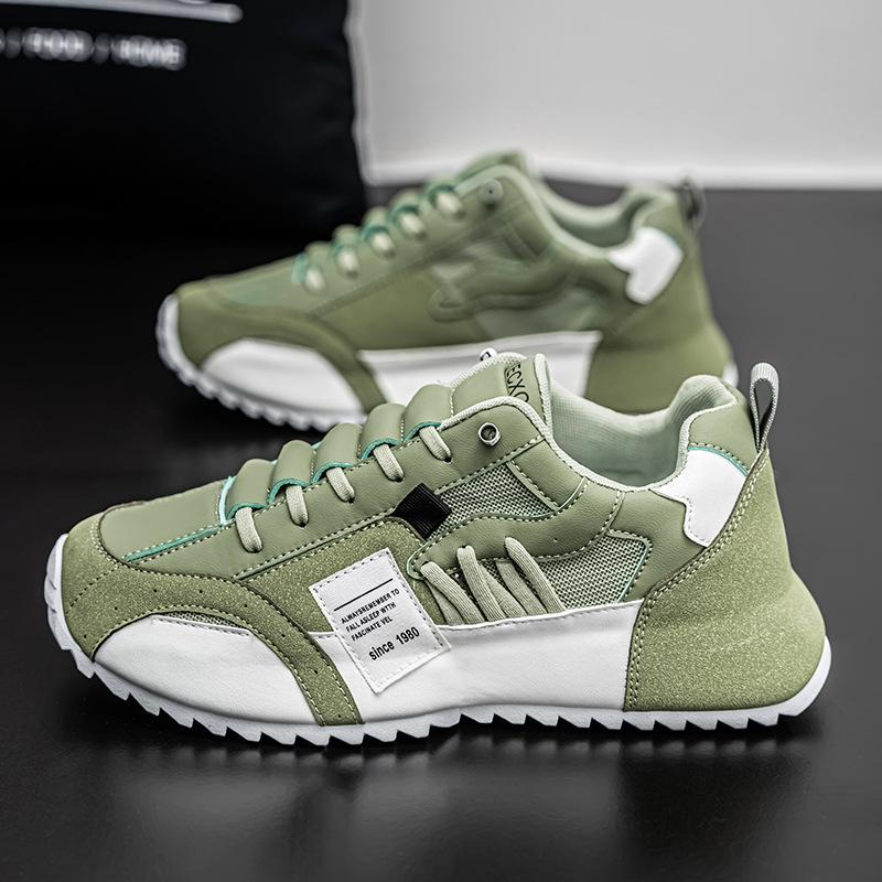 Новые мужские спортивные туфли большого размера 47 48, удобные дышащие повседневные туфли на шнуровке, туфли с круглым носком, кроссовки для мужчин, теннис