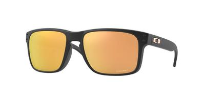 Oakley Холбрук (К) Солнцезащитные очки Матовый черный с линзой Prizm Rose Gold OO9244-4956