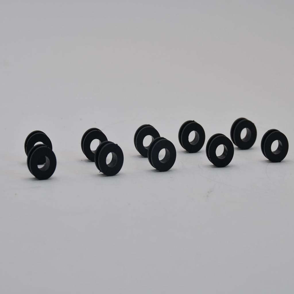 10pcs Motorcycle Fairings Grommets Motorcycle Rubber Grommets Gasket Bolt Kit For Honda Suzuki Kawasaki ZX-6R Yamaha Yzf R1 R6