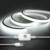 High Lumen 320LEDs/M COB Neon Strip Light Pure Silicone Tube Waterproof With USB 5V Dimmable Touch Sensor Switch Home Lighting