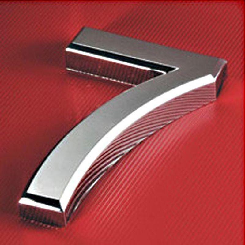 Scutcheon 5cm Plated Silver Home Decor Digits Hotel Door HOT Plaque Address Modern 1pc New Number House Sticker Plate Sign Jewelry Accessory