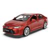1/43 Модель автомобиля Toyota Corolla из сплава Литые и игрушечные транспортные средства Миниатюрная масштабная модель автомобиля для детей Коллекционные украшения Подарки на день рождения