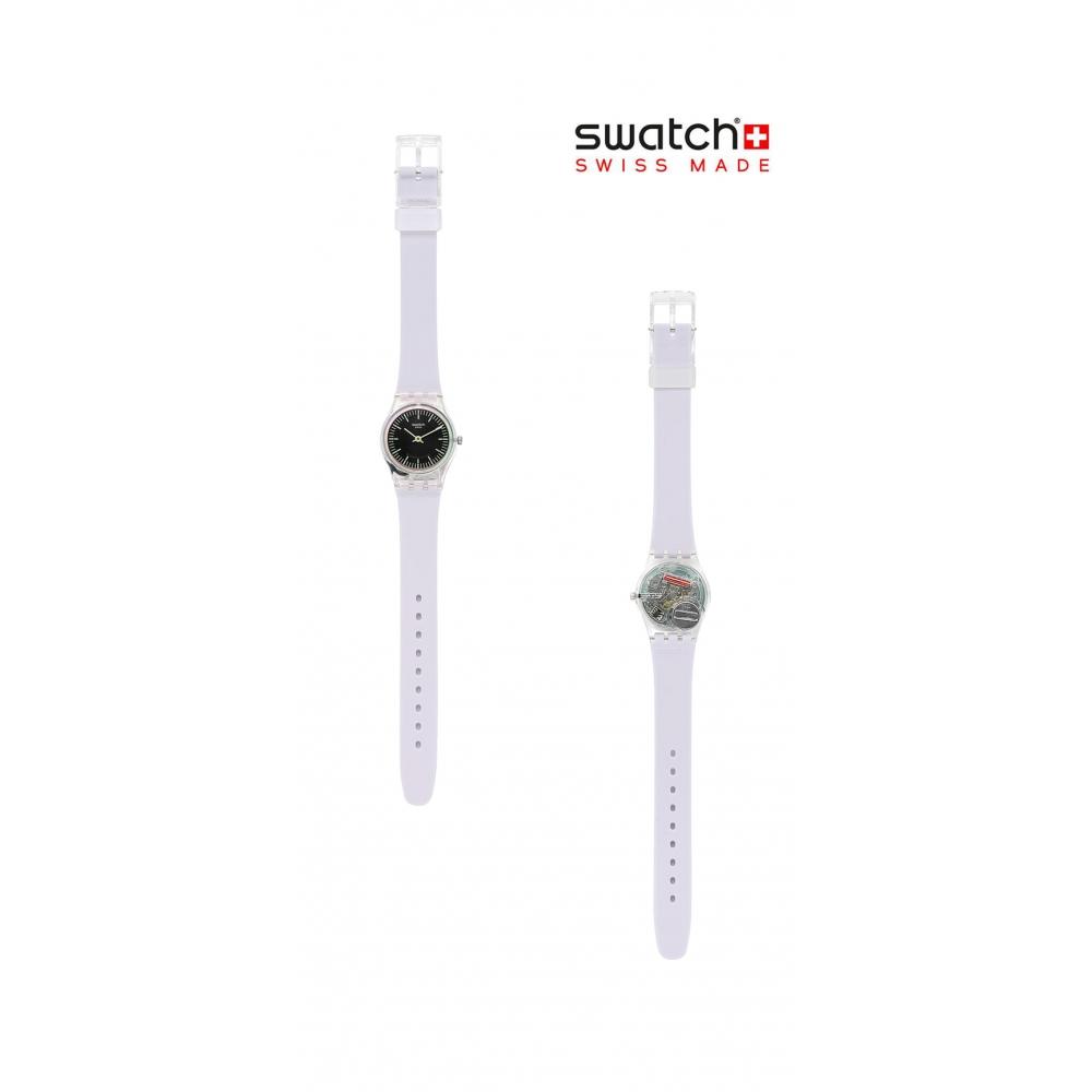 Swatch Lk390 Ультрафиолетовые Женские S Уретановые Часы