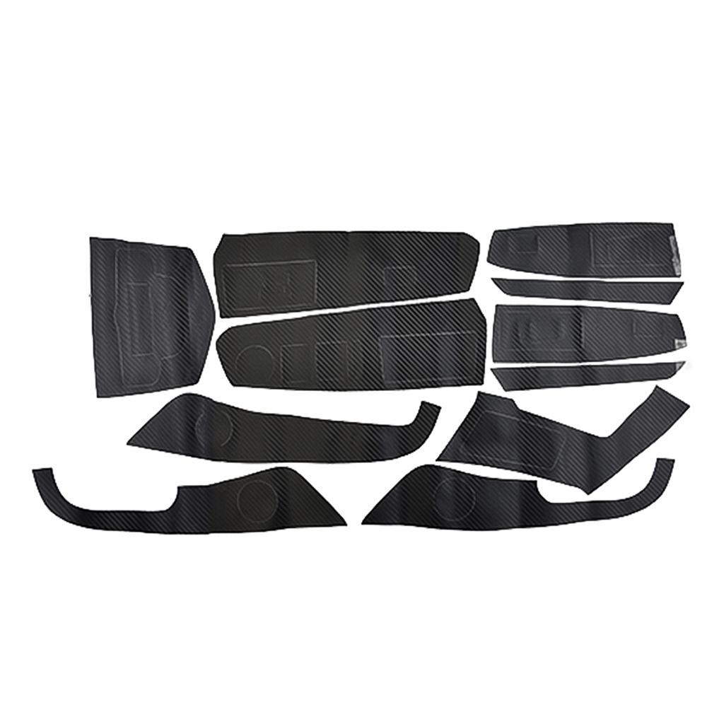 Комплект наклеек на панель приборов для Chevrolet Cruze 09-15, под карбон