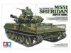 Tamiya Серия Big Tank, американский армейский воздушно-десантный танк M551 Sheridan, выставочная модель, пластиковая модель 36213 1/16 № 13