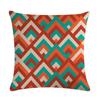 Office Living Room Home Pillowcase Simple Geometric Print Pillowcase Car Ornaments