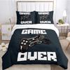 Gamer Game Controller Duvet Cover Comforter Bedding sets Soft Quilt Cover and Pillowcases for Teens Boy Single/Double/Queen/King