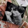 M-Maneskin D-Damiano David Band Personalized picture text home decorative pillows Household Gifts 45x45cm