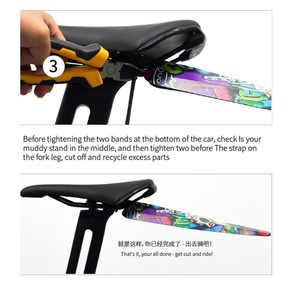 PP велосипедное крыло переднее/заднее крыло брызговик прочный велосипедный брызговик универсальный