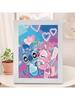 Stitch Diy Diamond Painting  Kit Featuring , Ideal For Holiday Gifts Or Collectibles