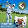 Чехлы для головок клюшек для гольфа с рисунком карпа, чехол для паттера для гольфа с магнитной застежкой, защитный чехол для клюшек для гольфа, подарок для любителей гольфа
