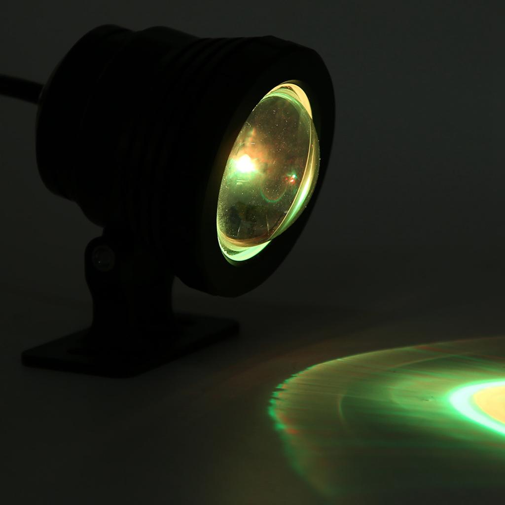 RGB LED Декоративный Свет Водонепроницаемый Многоцветный Уличный (5 Вт Черный 1 светодиод)