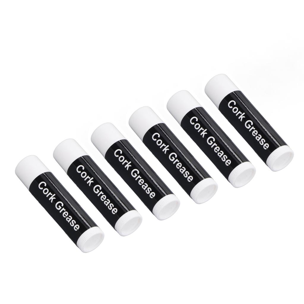 6Pcs Cork Grease Clarinet Saxophone Flute Lubricant Tube Cleaning Care Woodwind Instrument Accessori