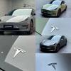 3D Металлическая наклейка с логотипом Tesla T на кузов автомобиля, боковое крыло, багажник, эмблема, декаль, декоративные аксессуары для автомобиля для всех моделей Tesla