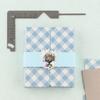 Multi-Function Book Cover Positioning Ruler 5-in-1 Gauge Ruler Durable Book Cover Guide