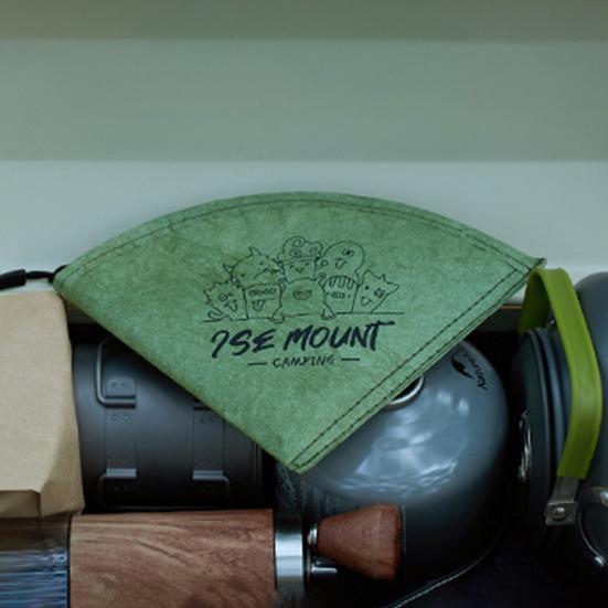 Мешок для хранения бумажных фильтров для кофе, пыленепроницаемый, водонепроницаемый, многоразовый, портативный, держатель для бумажных фильтров для заваривания кофе вручную