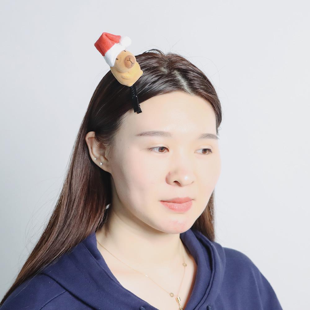 6pcs Cartoon Capybara Hair Accessories Kawaii Duckbill Clip Cute Hairpin Hair Styling