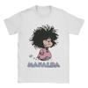 Casual Mafalda Protesting Tshirts Unisex Unisexs O Neck 100 Cotton T Shirts  Short Sleeve Tees Gift Idea Tops