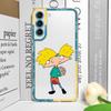 Привет A_Arnolds Helga Мультяшный чехол для телефона Samsung Galaxy S22 S23 S24 S20 Plus Ultra S21 FE S25 5G Прозрачный мягкий чехол Fundas