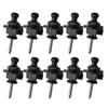 10Pcs Guitar Strap Locks Metal Button Security Straplock Guitar Accessorys