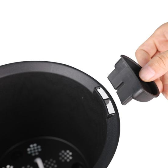 Самополивающийся цветочный горшок, горшок для растений с ножками из цельного дерева, однотонный цветочный горшок с дренажными отверстиями для домашнего сада