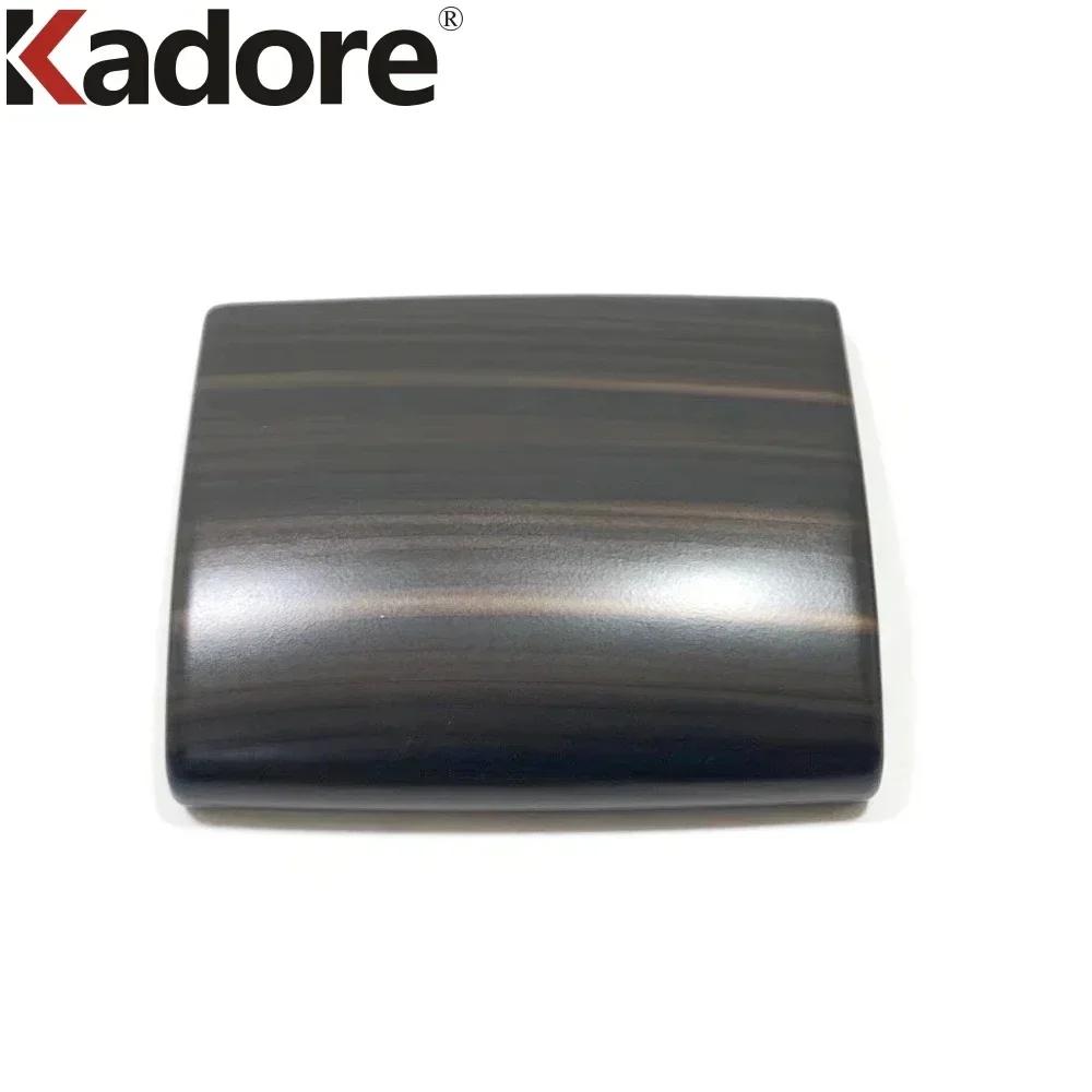 For Toyota Highlander Hybrid 2024 Carbon Fiber Car Center Armrest Box Panel Cover Trim Interior Accessories