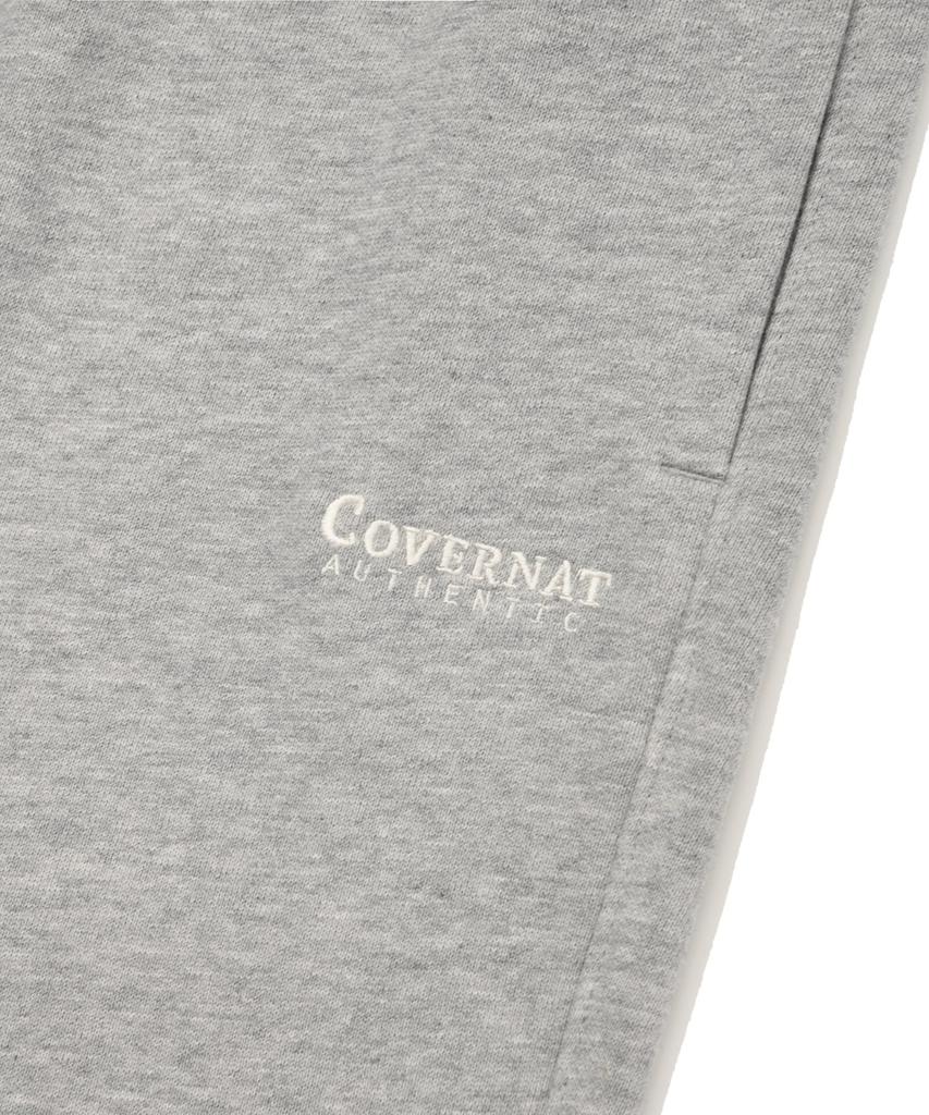 COVERNAT Спортивные брюки-джоггеры regular fit, меланжево-серые