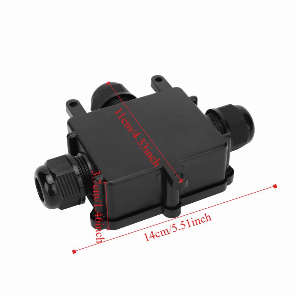 Водонепроницаемая распределительная коробка Т-образной формы, 3-х полюсная, для подземной установки