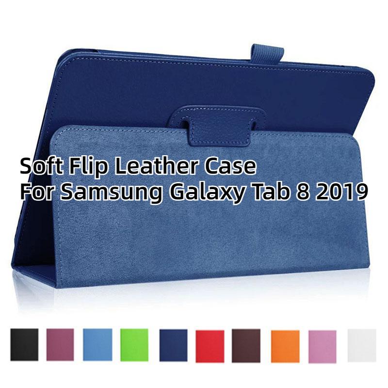 Мягкий кожаный флип-чехол для Samsung Galaxy Tab 8, 2019, SM-T290, SM-T295, чехол-подставка для планшета Galaxy Tab A 8,0, 2019, чехол Fundas