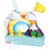 Playmax детская светодиодная игрушка для ванны Rainbow Duck Village, корейские игрушки для ванны