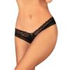 Obsessive - String Ouvert Medilla - Noir