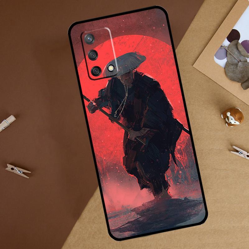 Япония Самурай Ниндзя Для Oppo A18 A38 A58 A78 A98 A40 A60 A80 A74 A94 A54 A16 A76 A96 A15 A57S A17 A77 Чехол для телефона