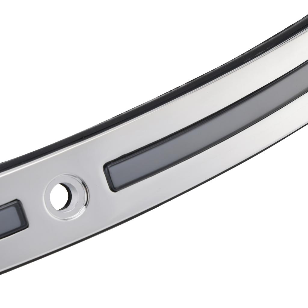 LED Running Turn Signal Light Windshield Trim for Harley 2014+ Electra Glide Black