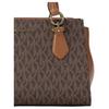 MICHAEL KORS Marilyn Canvas Handbag Small Womens Brown 35F5G6AM1B-BROWN