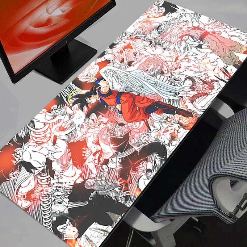 Dragon Ball Z DBZ Mouse pad gaming accessories computer keyboard gamer rug Designed specifically for e-sports games mousepad