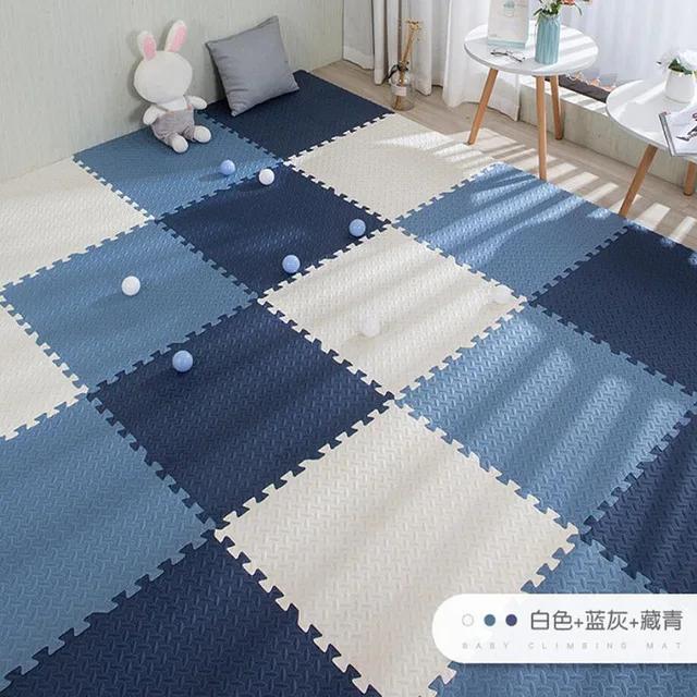 16 шт. Поролоновый детский игровой коврик-пазл, детские соединяющиеся плитки для упражнений, коврики-пазлы для пола, ковер-игрушка, мягкий ковер 30*30*1 см