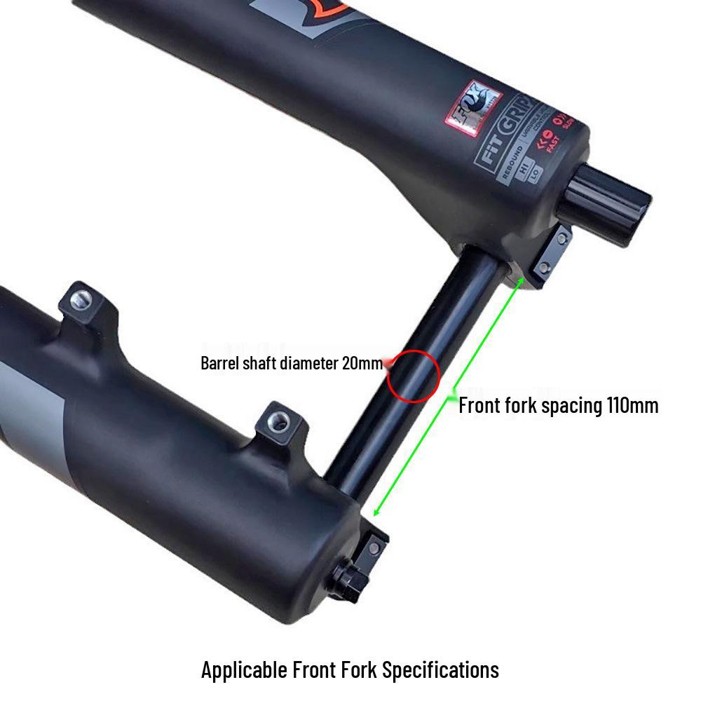 Fixed Fork Mount Car Roof Rack with M20*110mm Thru-Axle Fork Compatibility