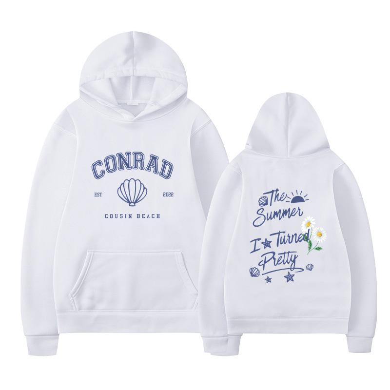 The Summer I Turned Pretty Printed Men's Hoodie Brand Hoody Y2K Clothes Vintage Fashion Casual Unisex Long Sleeve Pullovers