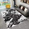 Cartoon Gamer Game Controller Area Rugs,Large Carpet Rug for Living Room Children's Room,Kids Play Crawl Non-slip Floor Mat Gift