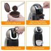 UNTIOR3 шт. Многоразовые наборы кофейных капсул для машины Nescafe Dolce Gusto, многоразовые капсулы, совместимые фильтр-чашки, диспенсер