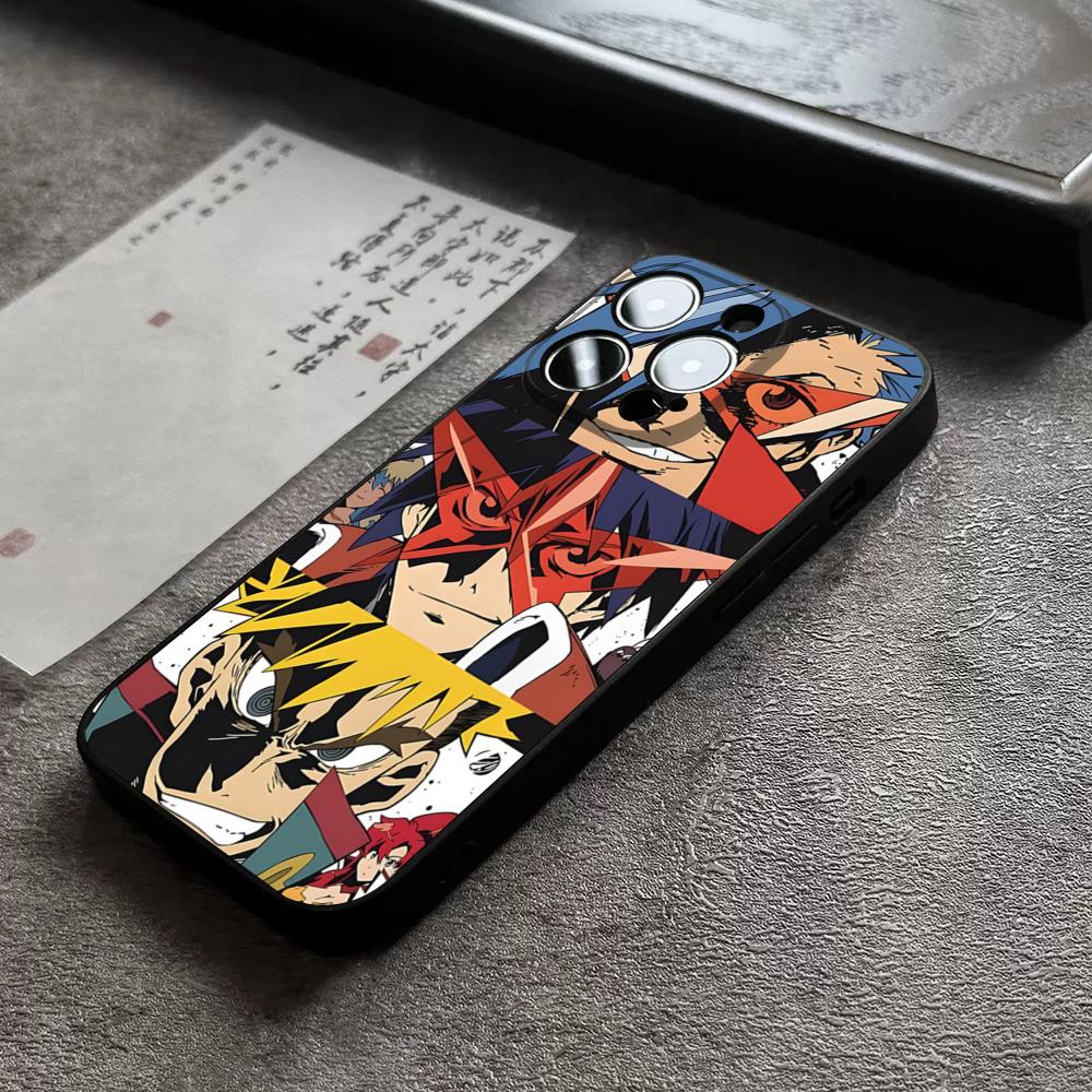 Чехол для телефона Gurren Lagann Для 17 Pro Max Iphone 16 14 Pro Max 12 15 Plus 13 Pro 11 Xr X Xs 8 Plus Задняя крышка