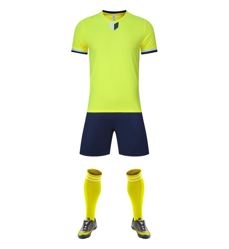 Short-Sleeved Football Jersey Set Men'S And Children'S Long-Sleeved Football Sports Quick-Drying Training Jersey Z107 Quick-Drying Breathable